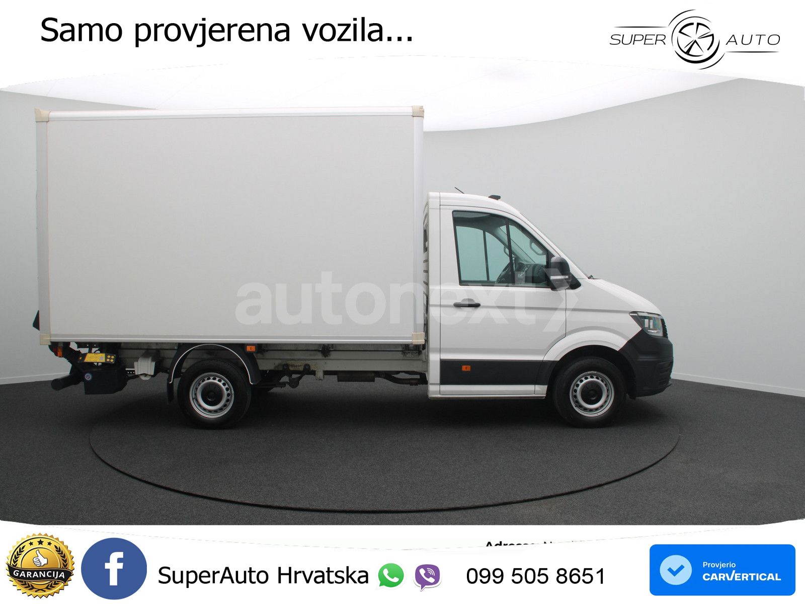 Volkswagen Crafter 35 *Ladebordwand* 1.Hand+Kamera (7448) 140 KS