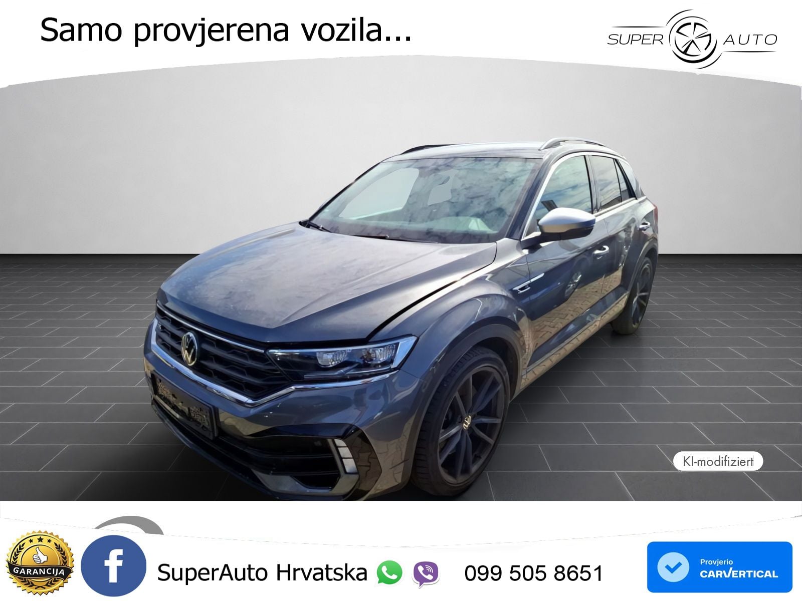 Volkswagen T-Roc R 2.0 TSI (300 KS) OPF 4M DSG LED+GR SJED+ACC