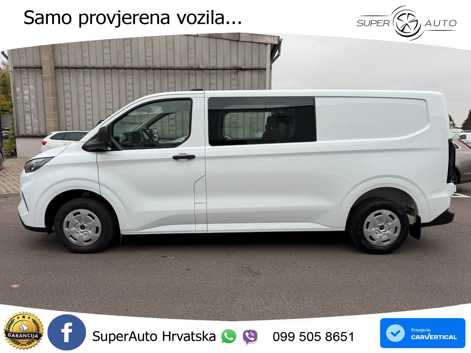 Ford Transit Custom Kasten 320 L2 Trend Doppelkabine* 136 KS
