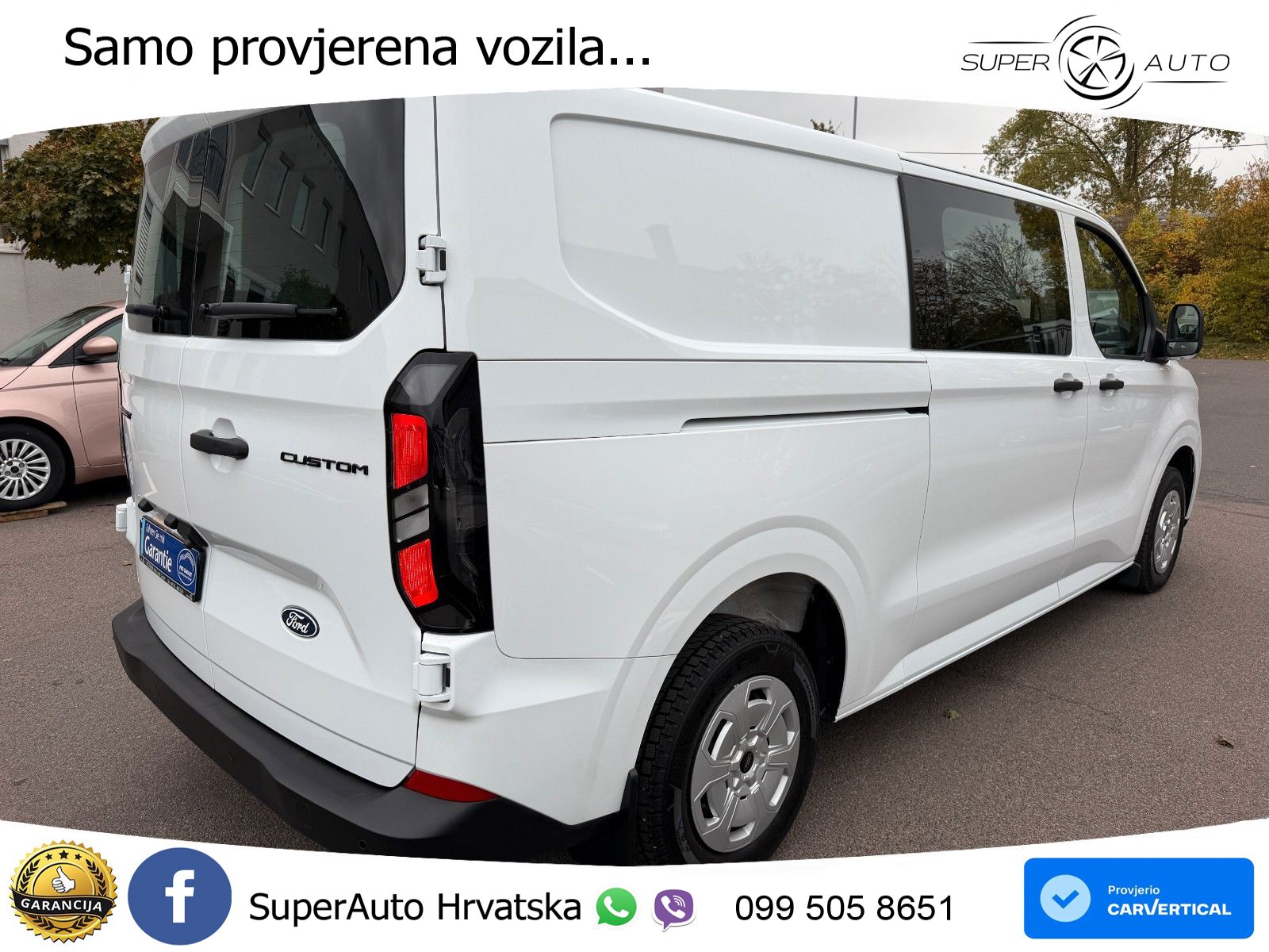 Ford Transit Custom Kasten 320 L2 Trend Doppelkabine* 136 KS