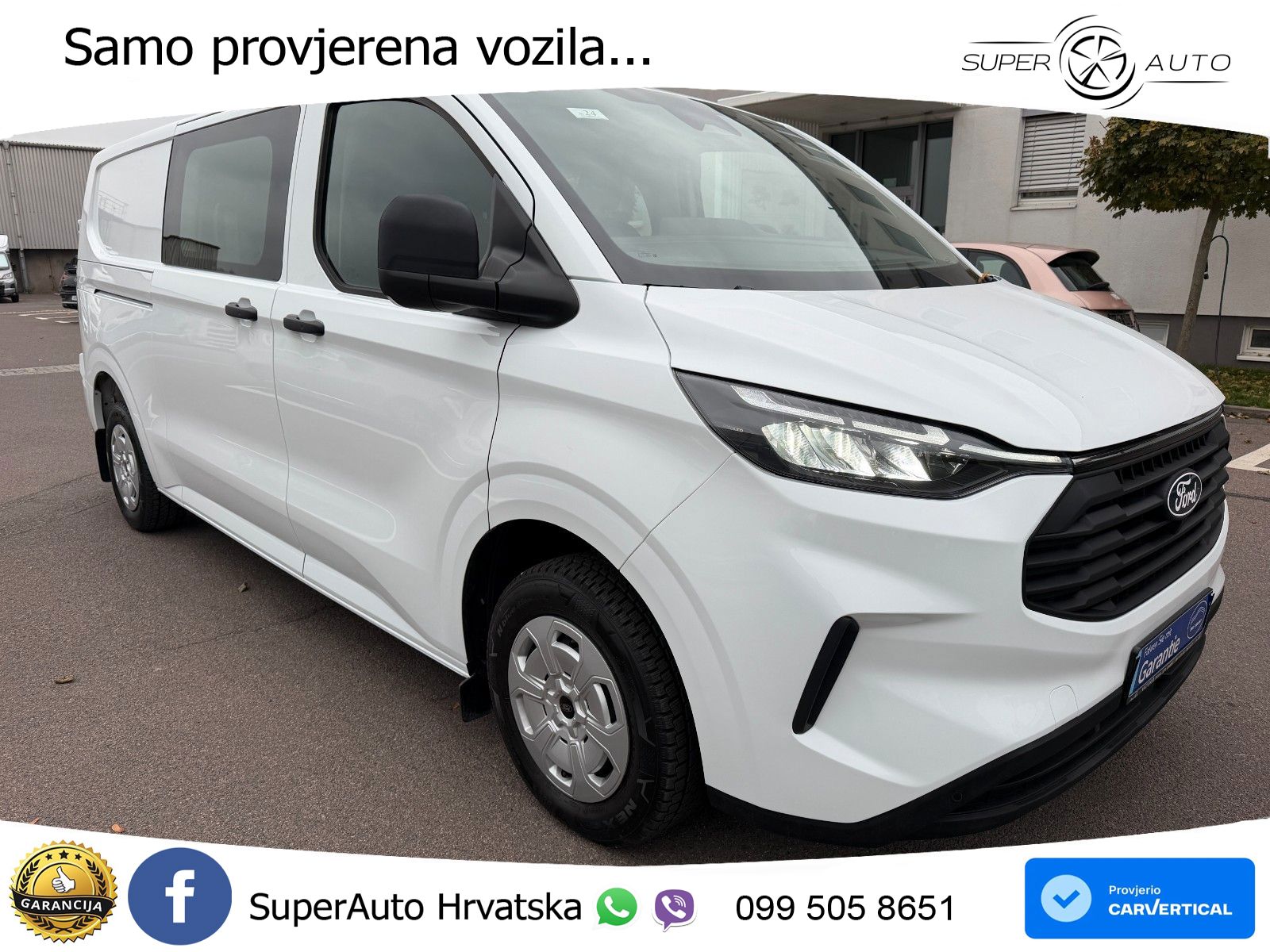 Ford Transit Custom Kasten 320 L2 Trend Doppelkabine* 136 KS