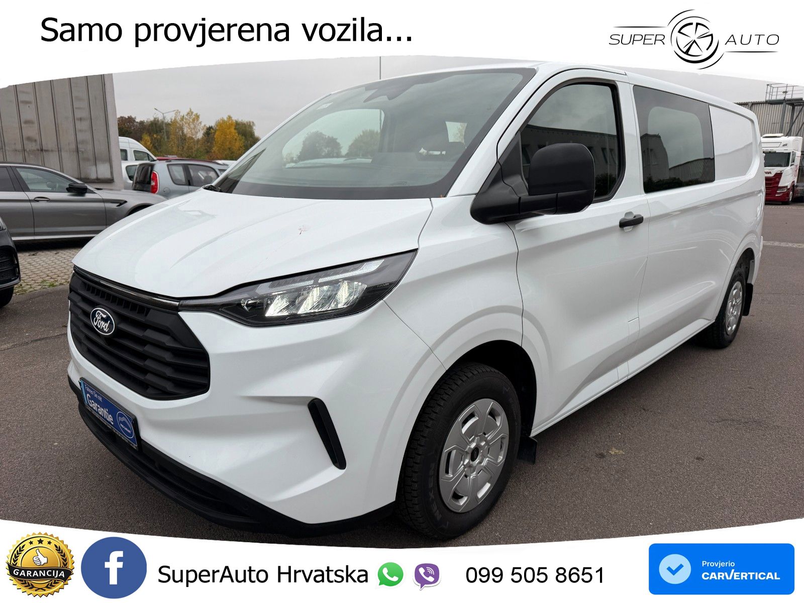 Ford Transit Custom Kasten 320 L2 Trend Doppelkabine* 136 KS