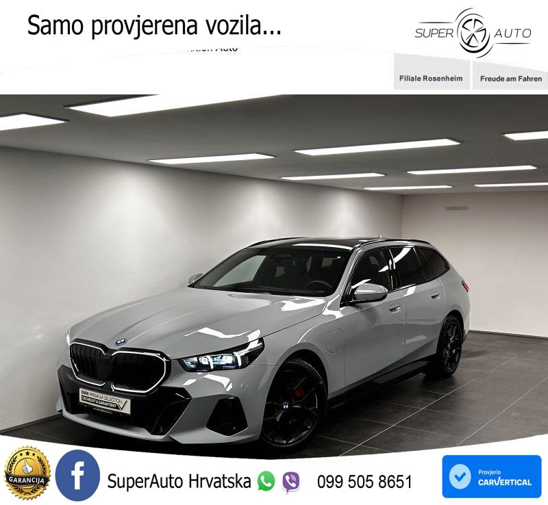 BMW 550e Touring (489 KS) xDrive Steptronic M Sport ACC+HEAD+4xGR SJED+360+PANO