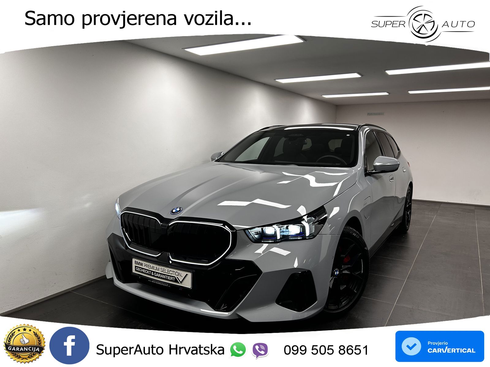 BMW 550e Touring (489 KS) xDrive Steptronic M Sport ACC+HEAD+4xGR SJED+360+PANO
