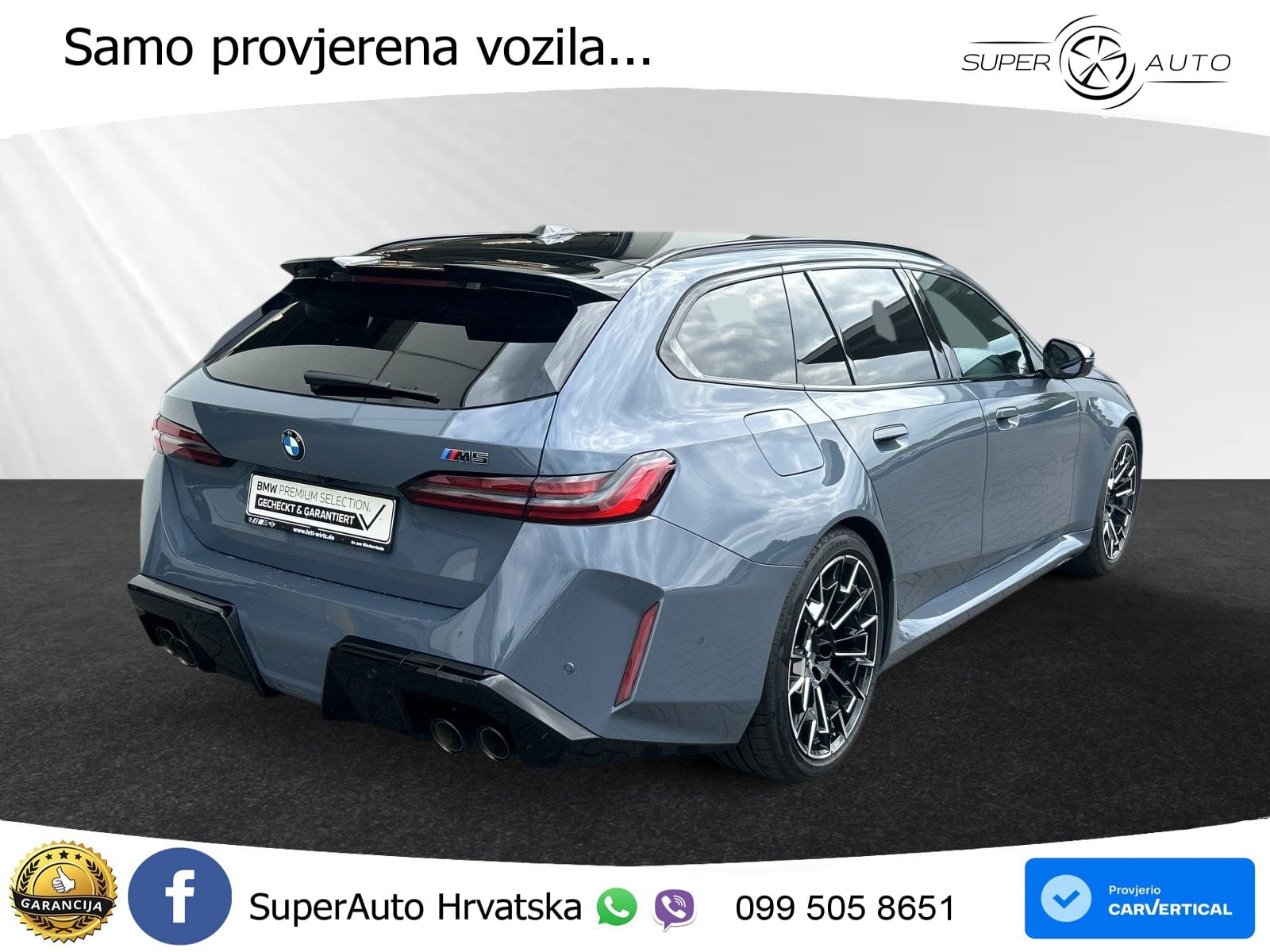 BMW M5 Touring 4.4 V8 (727 KS) xDrive Steptronic LED+GR SJED+ACC