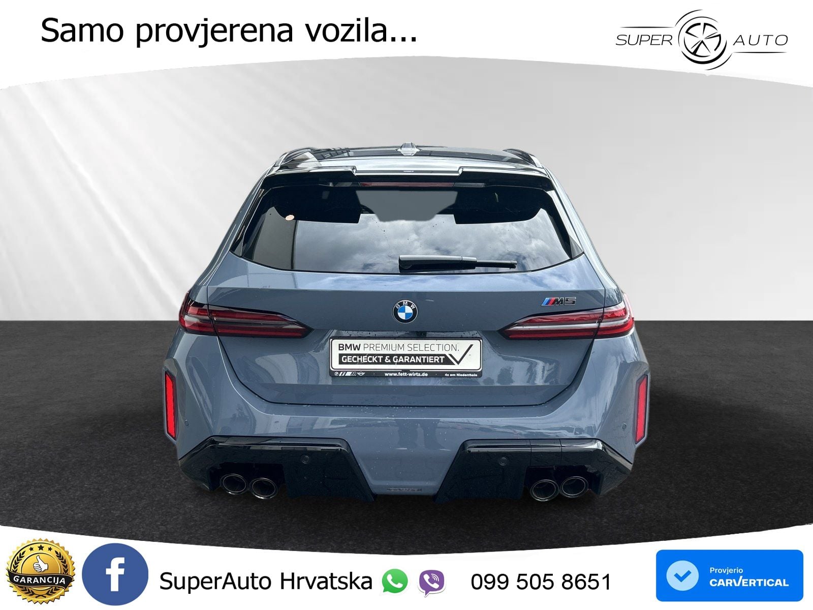 BMW M5 Touring 4.4 V8 (727 KS) xDrive Steptronic LED+GR SJED+ACC