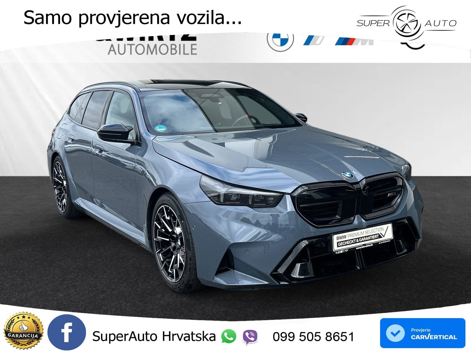 BMW M5 Touring 4.4 V8 (727 KS) xDrive Steptronic LED+GR SJED+ACC