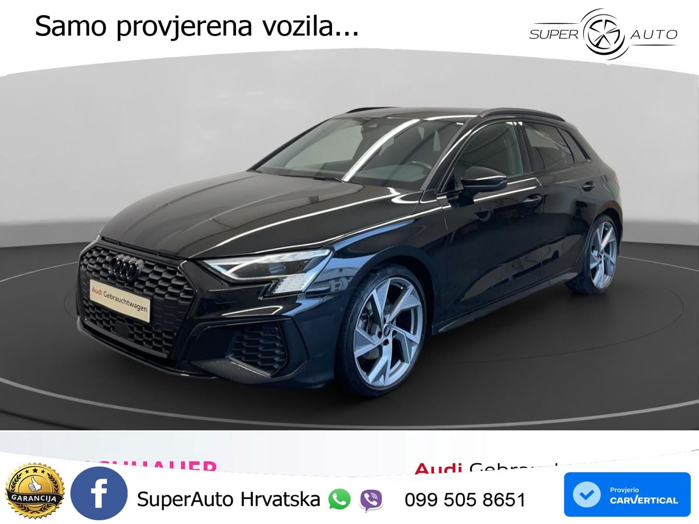 Audi A3 40 TDI (200 KS) quattro S tronic S line LED+GR SJED+ACC