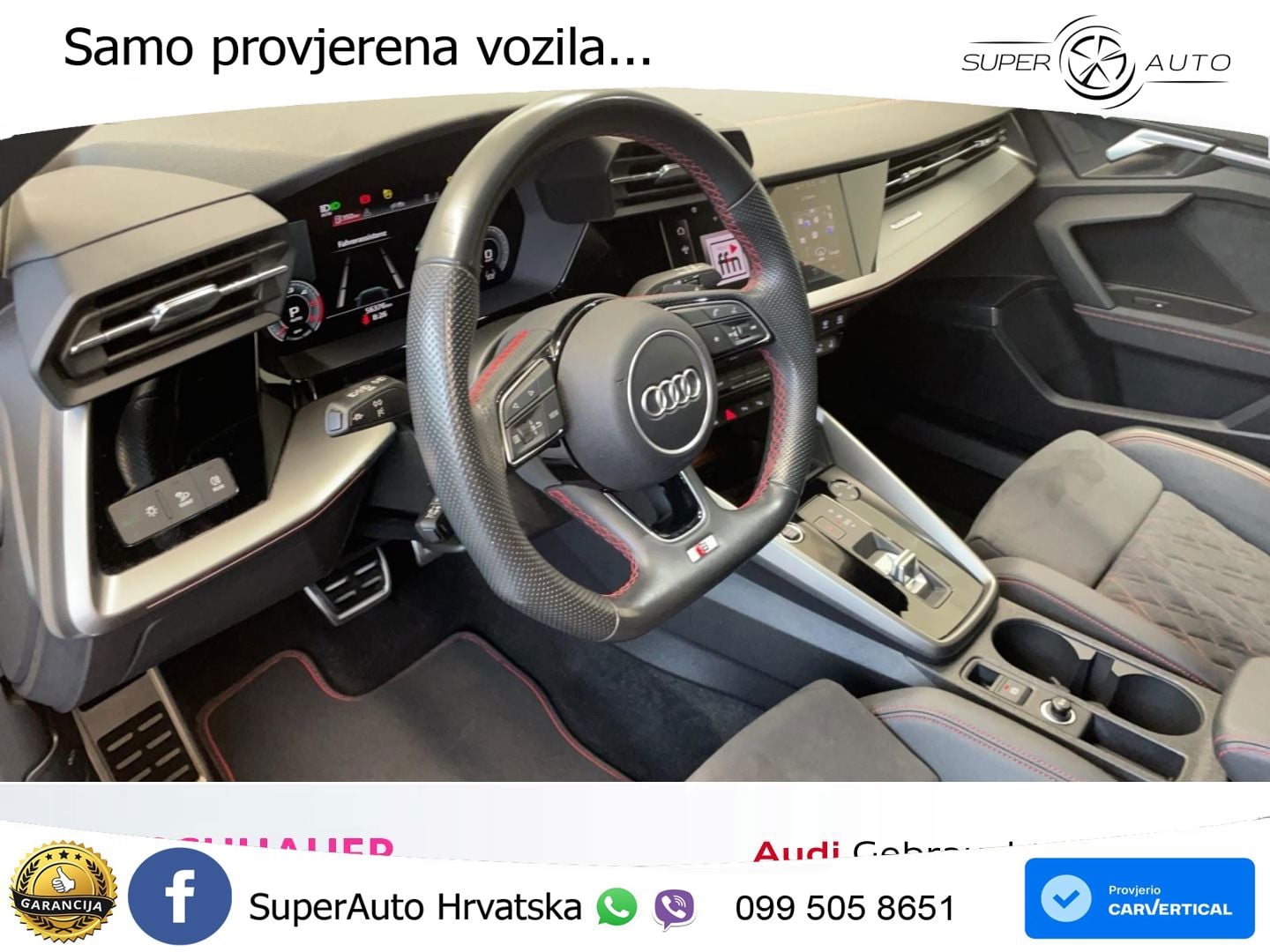 Audi A3 40 TDI (200 KS) quattro S tronic S line LED+GR SJED+ACC