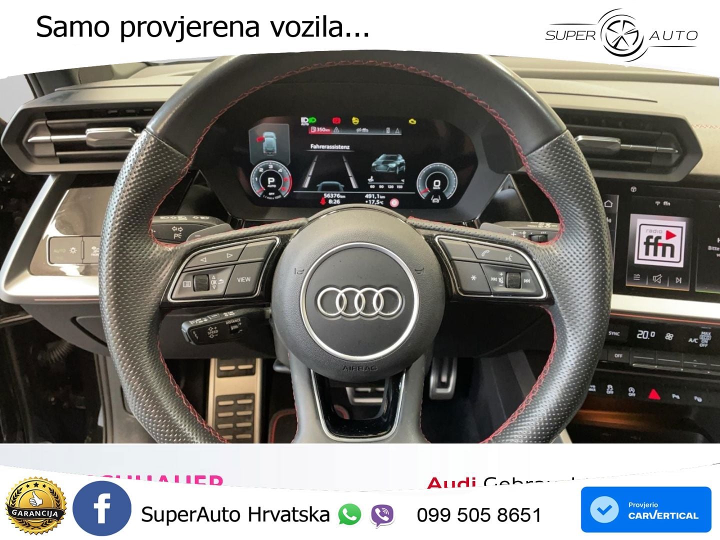 Audi A3 40 TDI (200 KS) quattro S tronic S line LED+GR SJED+ACC