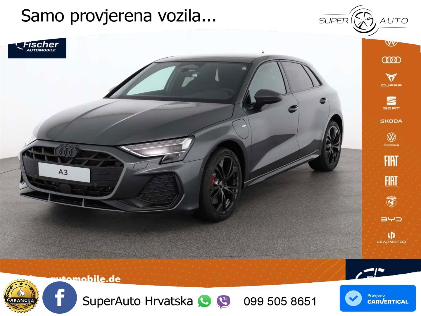 Audi A3 45 TFSIe (272 KS) S tronic S line MATRIX+GR SJED+KAM