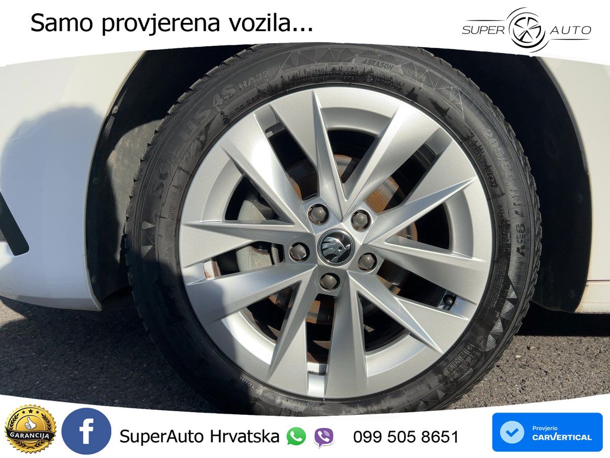 Škoda Octavia Combi 2.0 TDI (150 KS) DSG LED+GR SJED+ACC