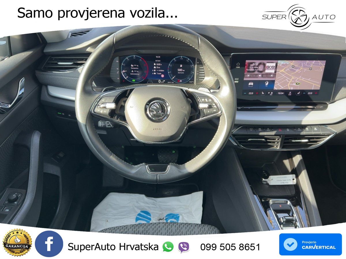 Škoda Octavia Combi 2.0 TDI (150 KS) DSG LED+GR SJED+ACC