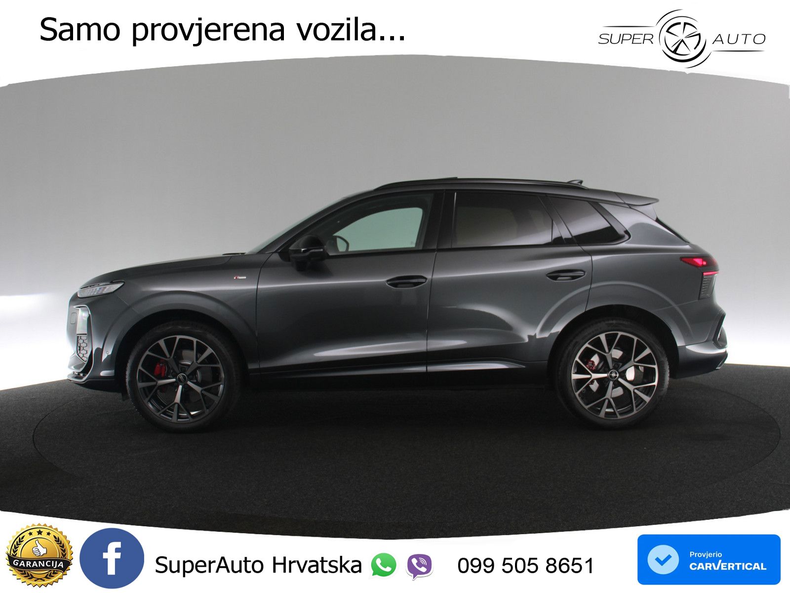 Audi Q3 2.0 TFSI (265 KS) quattro S tronic S line MATRIX+GR SJED+KAM