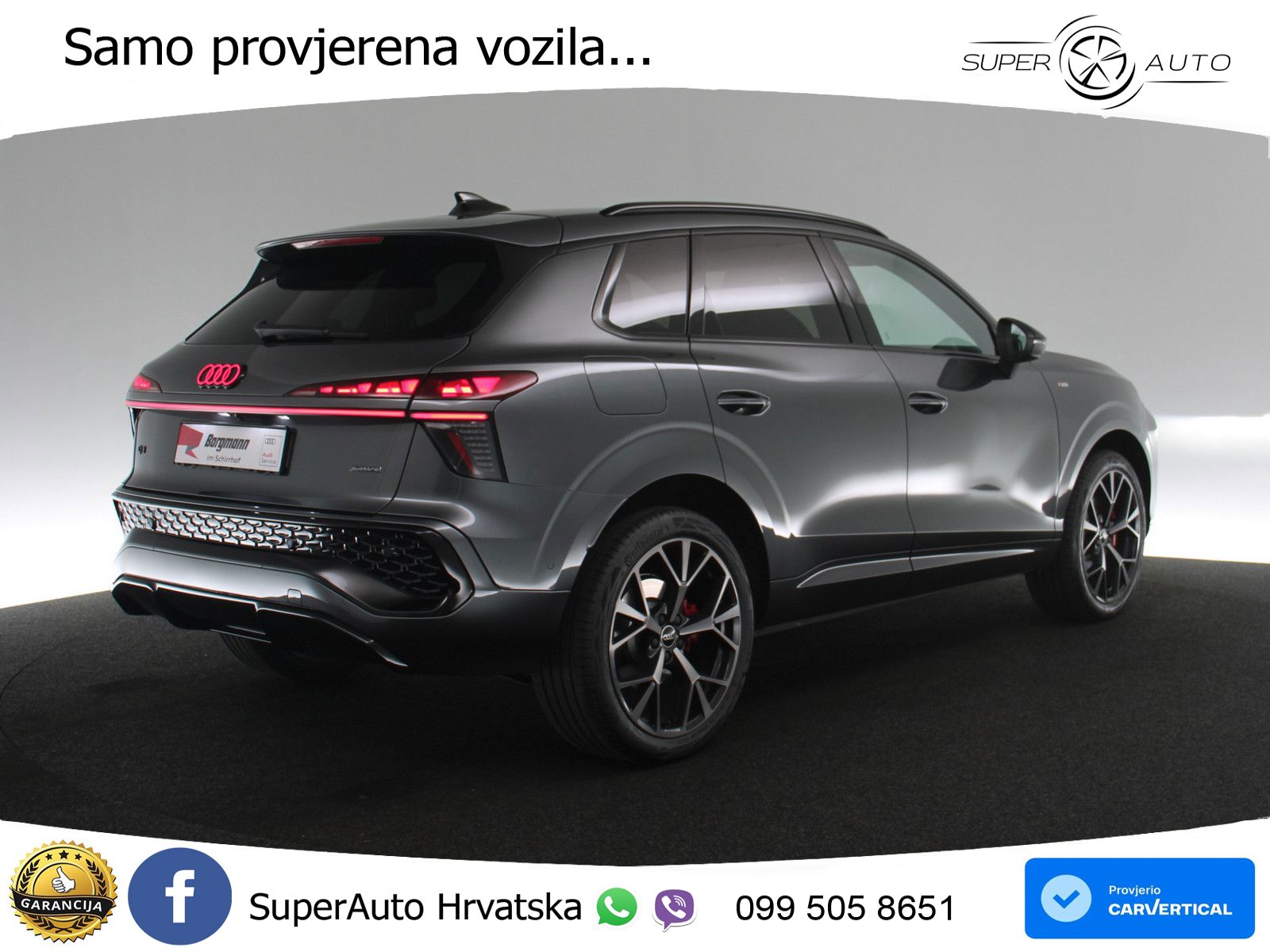 Audi Q3 2.0 TFSI (265 KS) quattro S tronic S line MATRIX+GR SJED+KAM