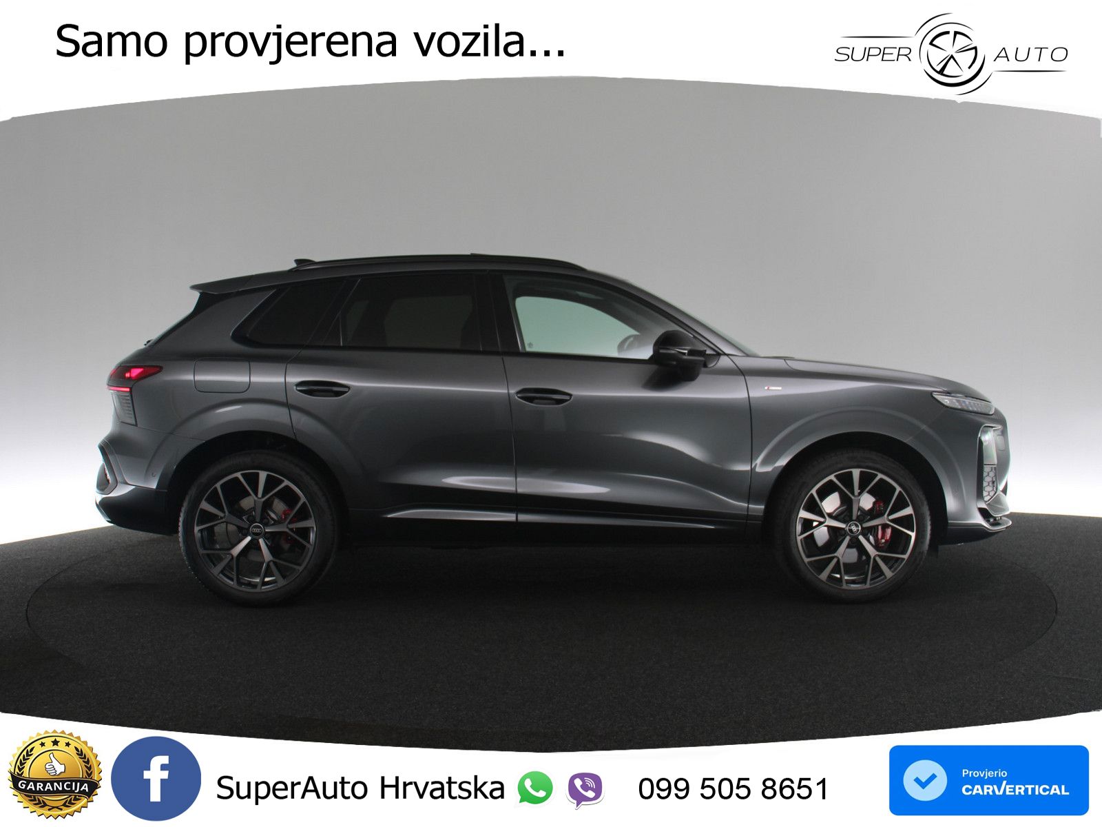 Audi Q3 2.0 TFSI (265 KS) quattro S tronic S line MATRIX+GR SJED+KAM