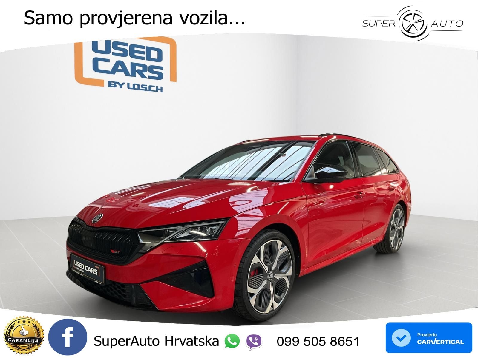 Škoda Octavia Combi RS 2.0 TSI (265 KS) DSG