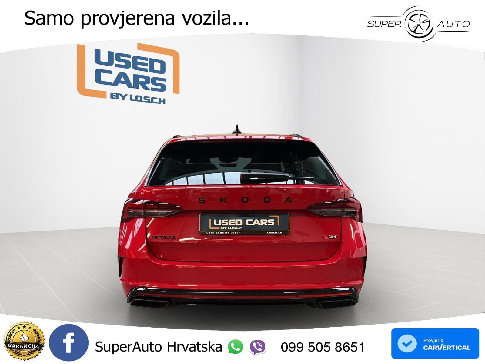 Škoda Octavia Combi RS 2.0 TSI (265 KS) DSG