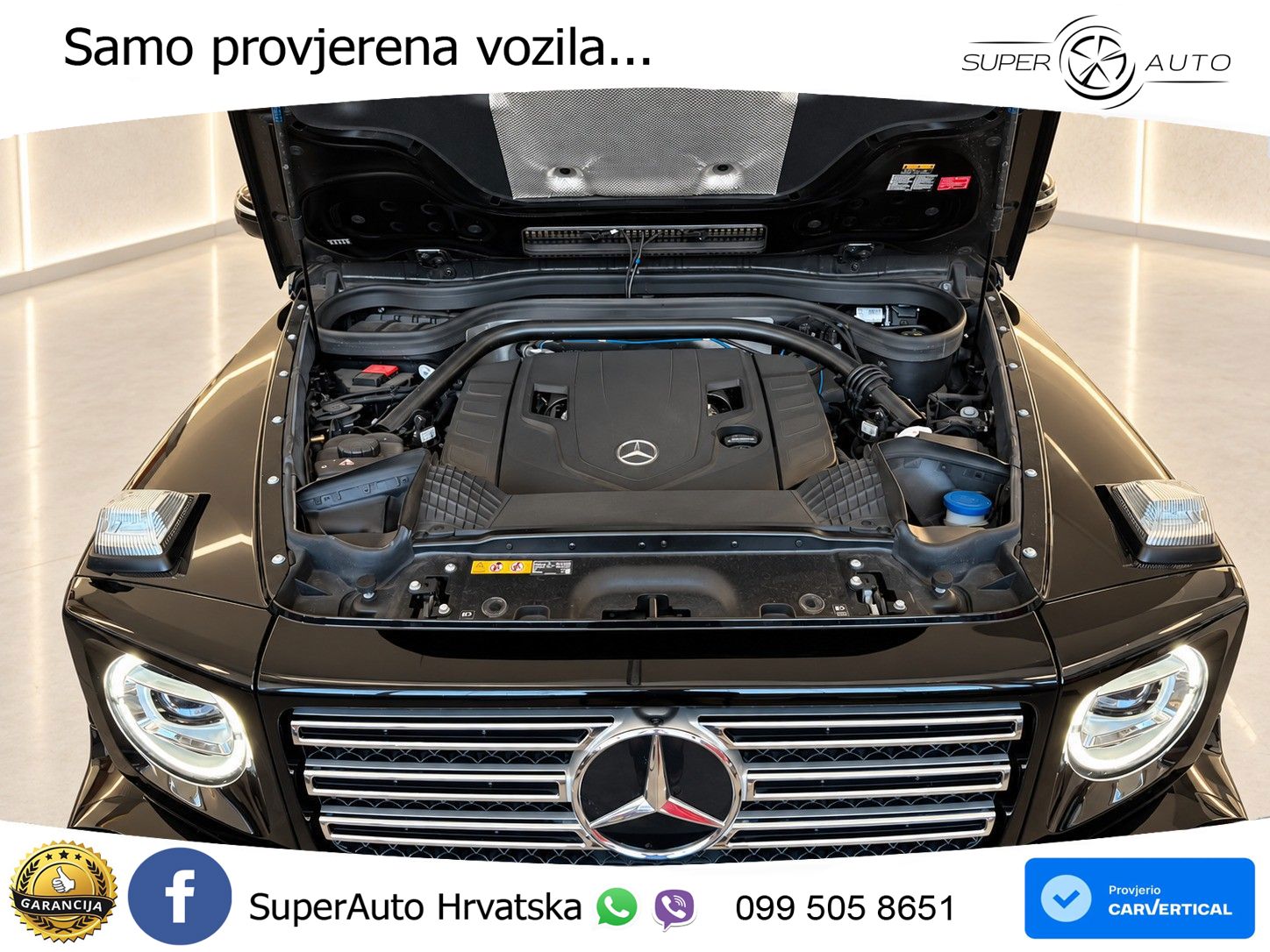 Mercedes G 500 Long V8 (422 KS) 4MATIC 9G-TRONIC