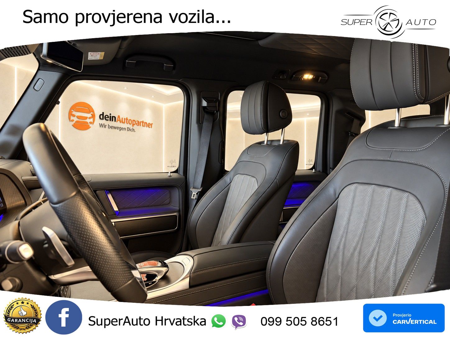 Mercedes G 500 Long V8 (422 KS) 4MATIC 9G-TRONIC
