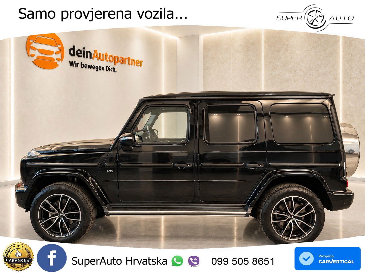 Mercedes G 500 Long V8 (422 KS) 4MATIC 9G-TRONIC