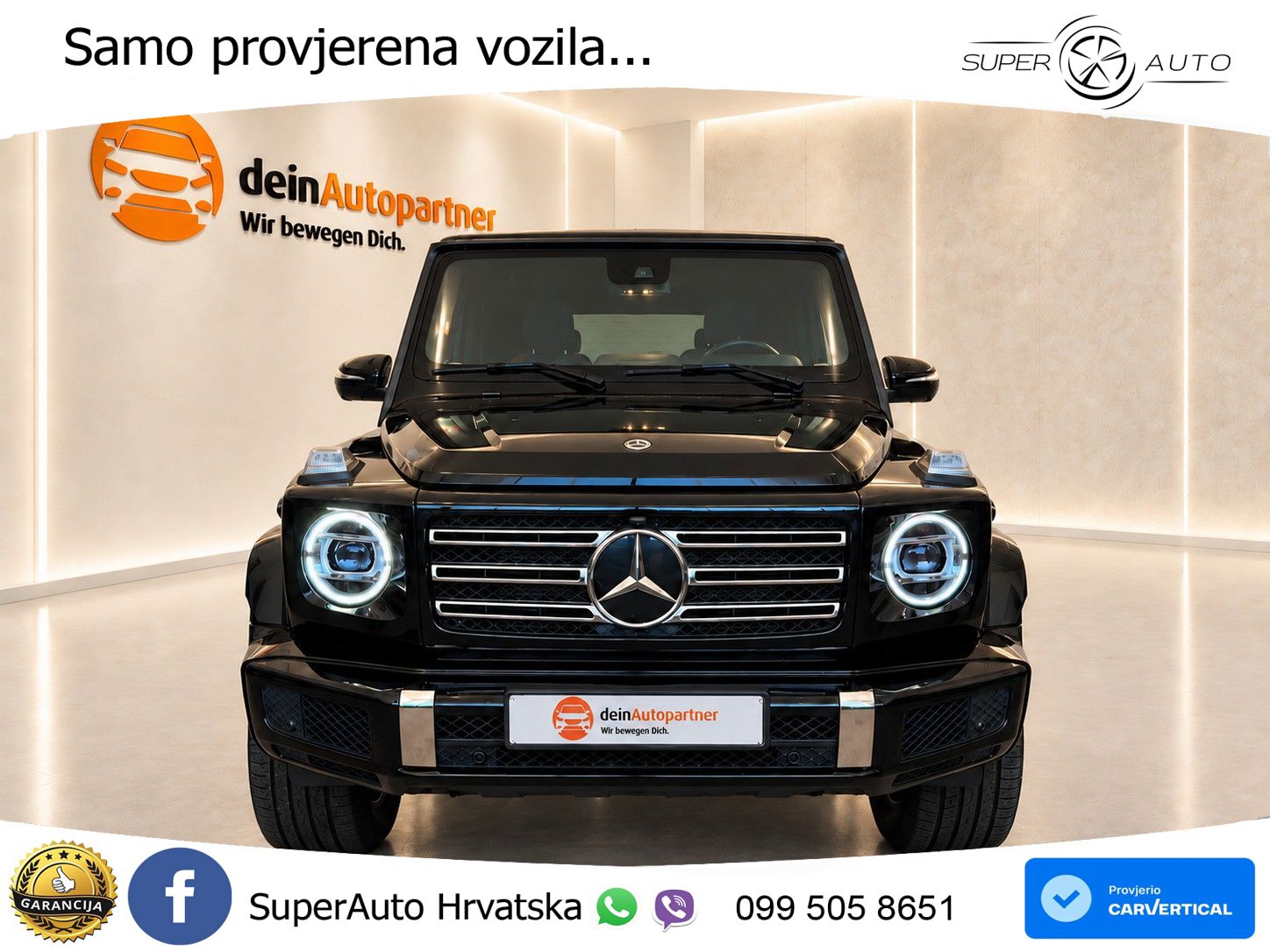 Mercedes G 500 Long V8 (422 KS) 4MATIC 9G-TRONIC
