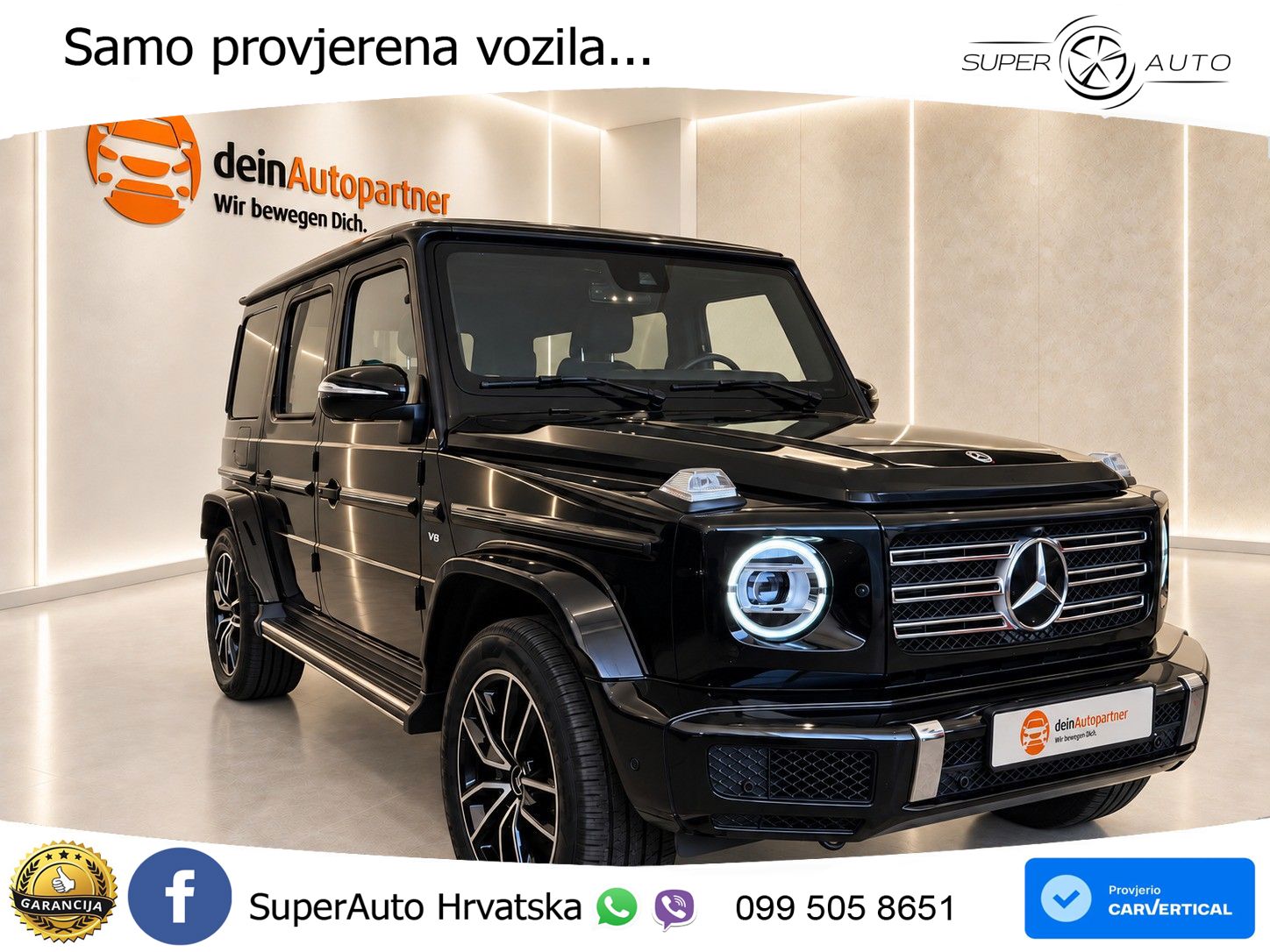 Mercedes G 500 Long V8 (422 KS) 4MATIC 9G-TRONIC