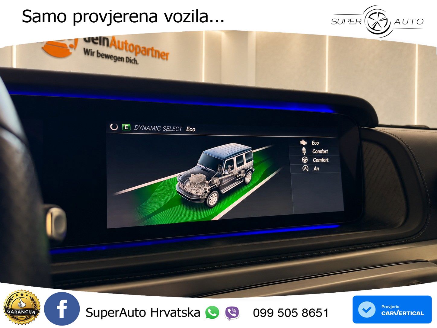 Mercedes G 500 Long V8 (422 KS) 4MATIC 9G-TRONIC