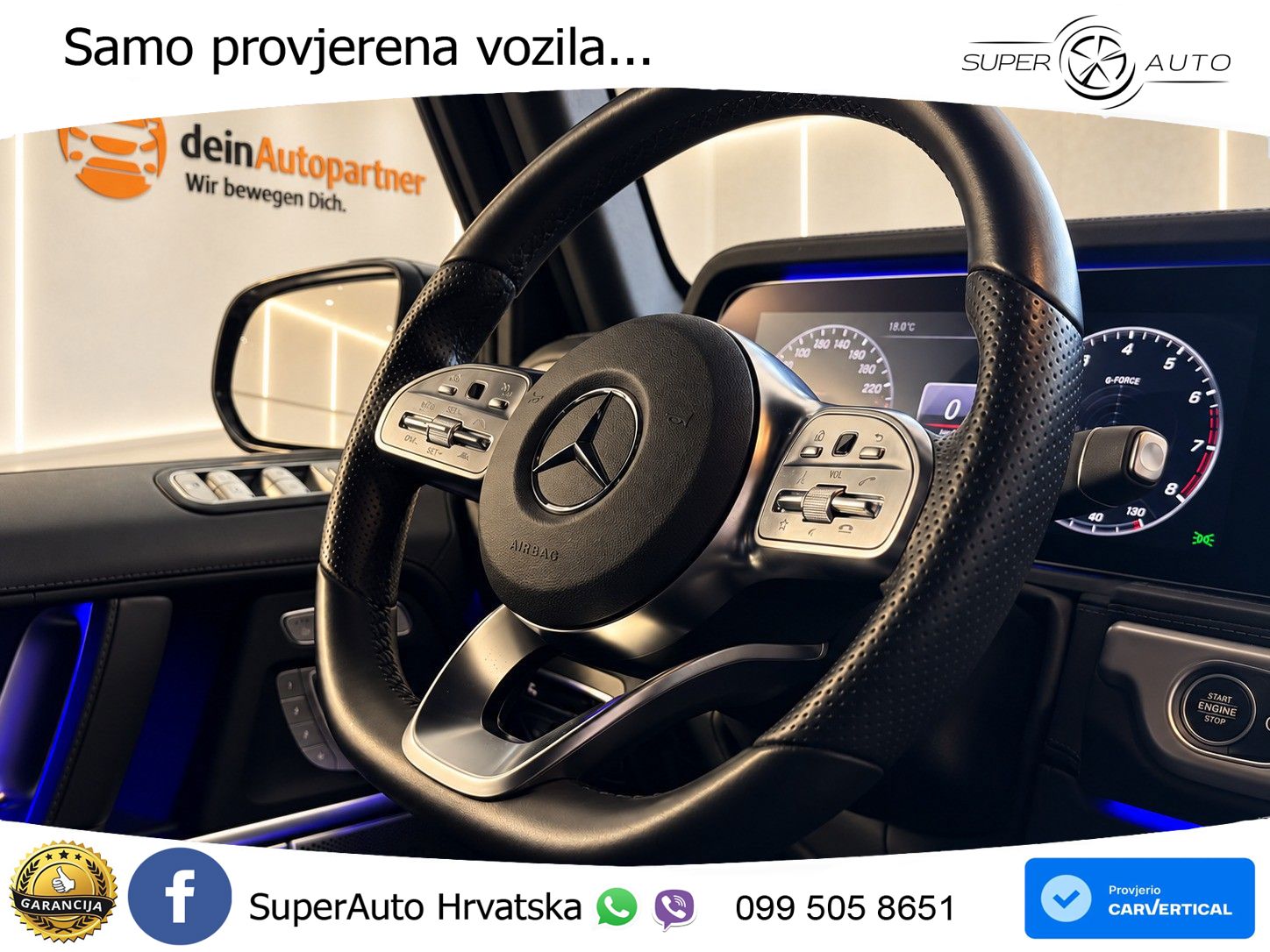 Mercedes G 500 Long V8 (422 KS) 4MATIC 9G-TRONIC