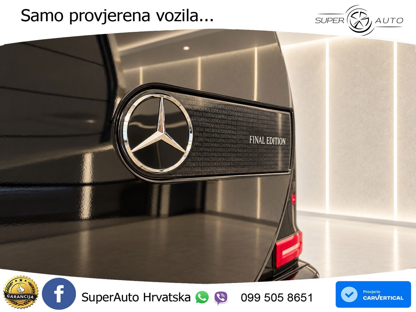 Mercedes G 500 Long V8 (422 KS) 4MATIC 9G-TRONIC
