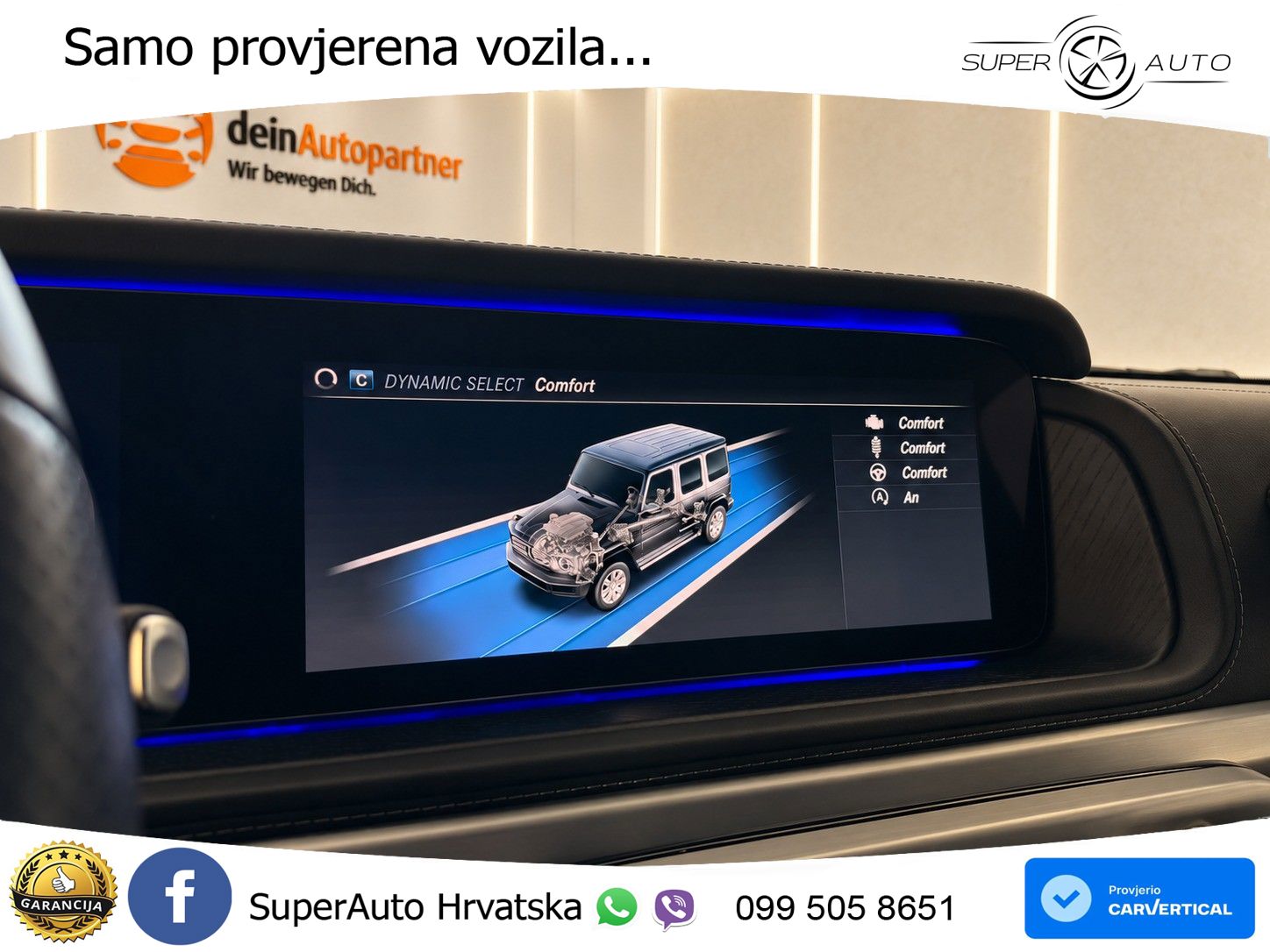Mercedes G 500 Long V8 (422 KS) 4MATIC 9G-TRONIC
