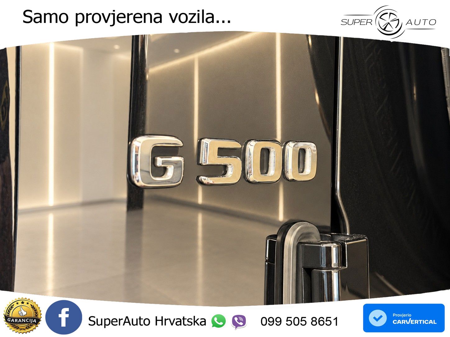 Mercedes G 500 Long V8 (422 KS) 4MATIC 9G-TRONIC