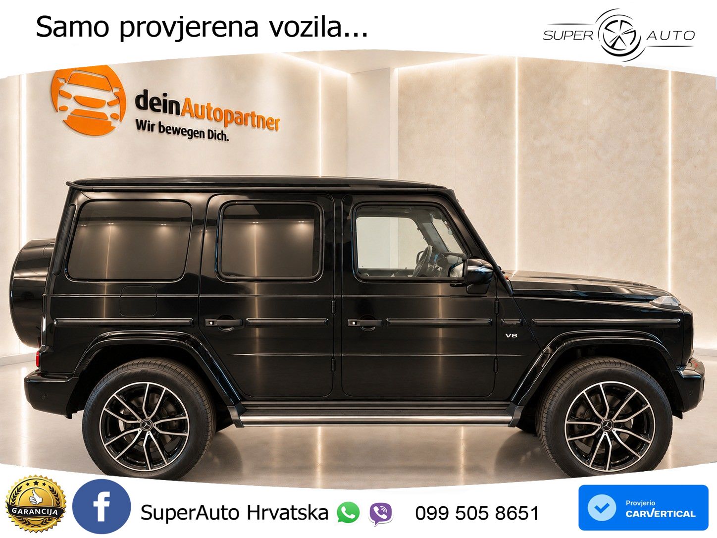 Mercedes G 500 Long V8 (422 KS) 4MATIC 9G-TRONIC