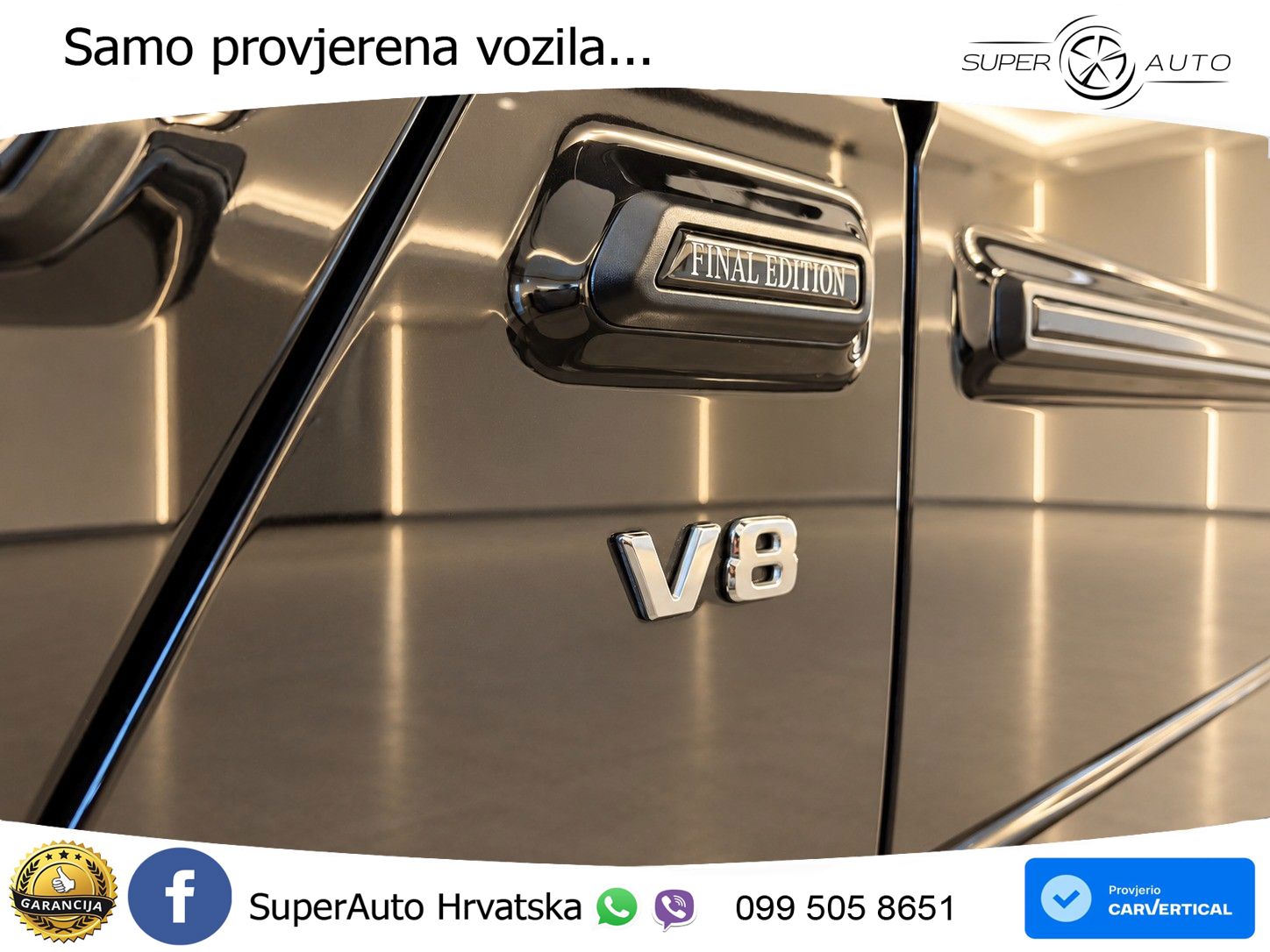 Mercedes G 500 Long V8 (422 KS) 4MATIC 9G-TRONIC