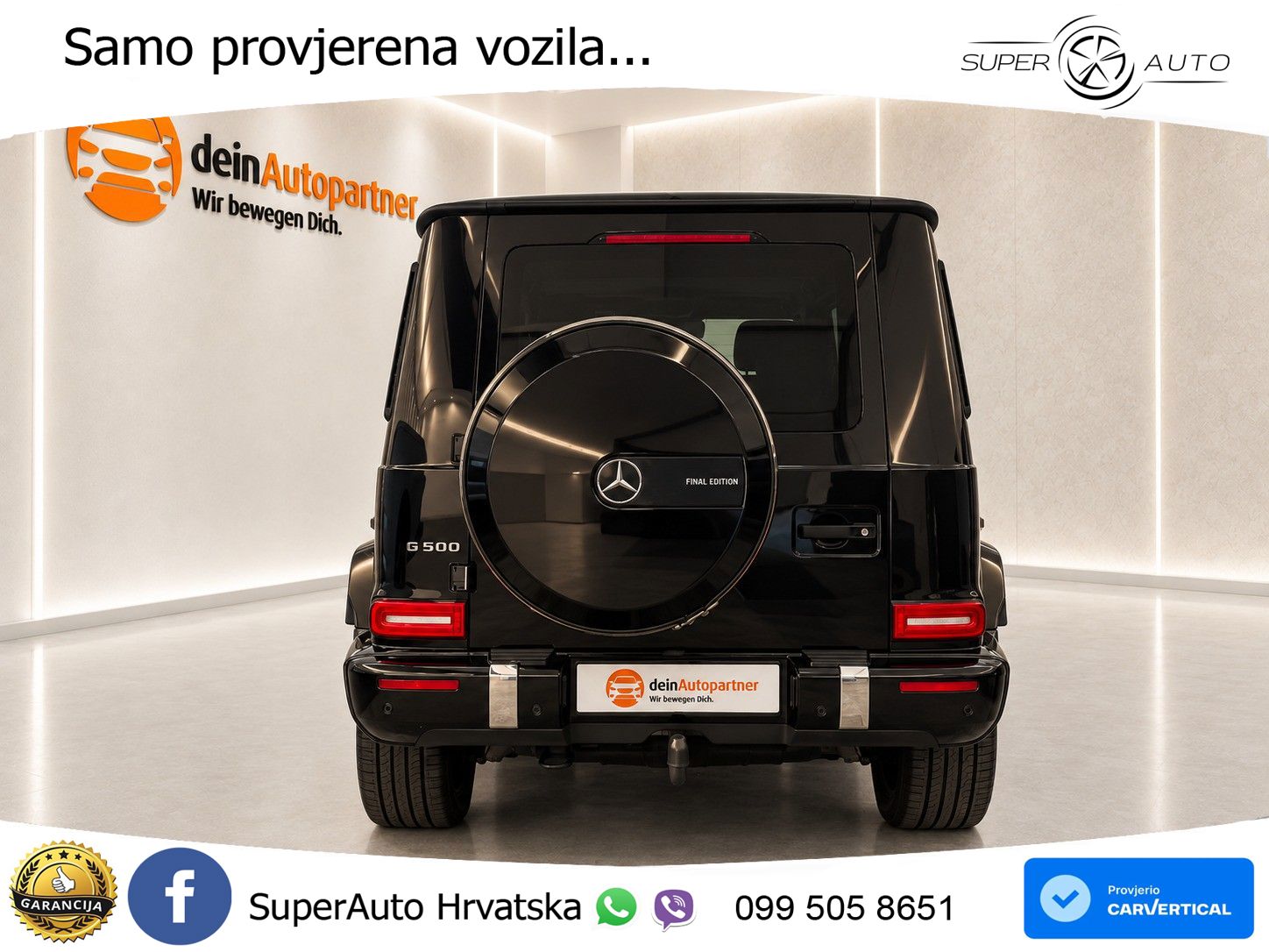 Mercedes G 500 Long V8 (422 KS) 4MATIC 9G-TRONIC