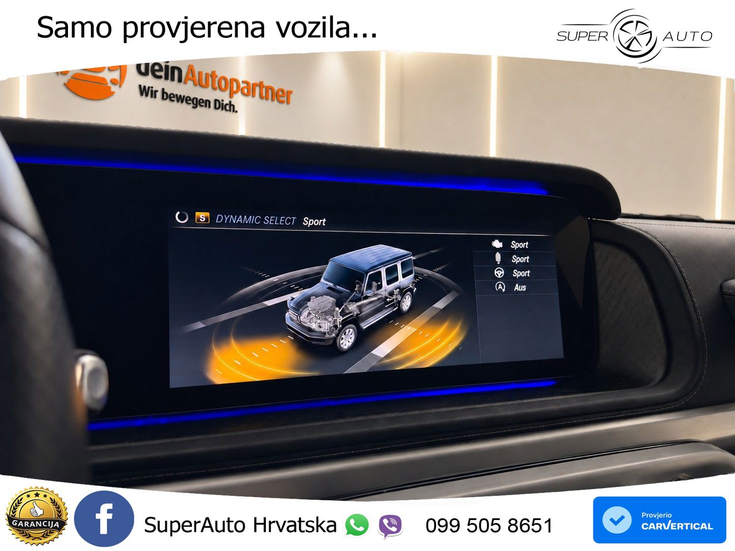 Mercedes G 500 Long V8 (422 KS) 4MATIC 9G-TRONIC
