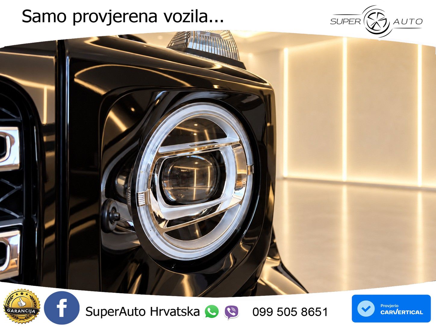 Mercedes G 500 Long V8 (422 KS) 4MATIC 9G-TRONIC