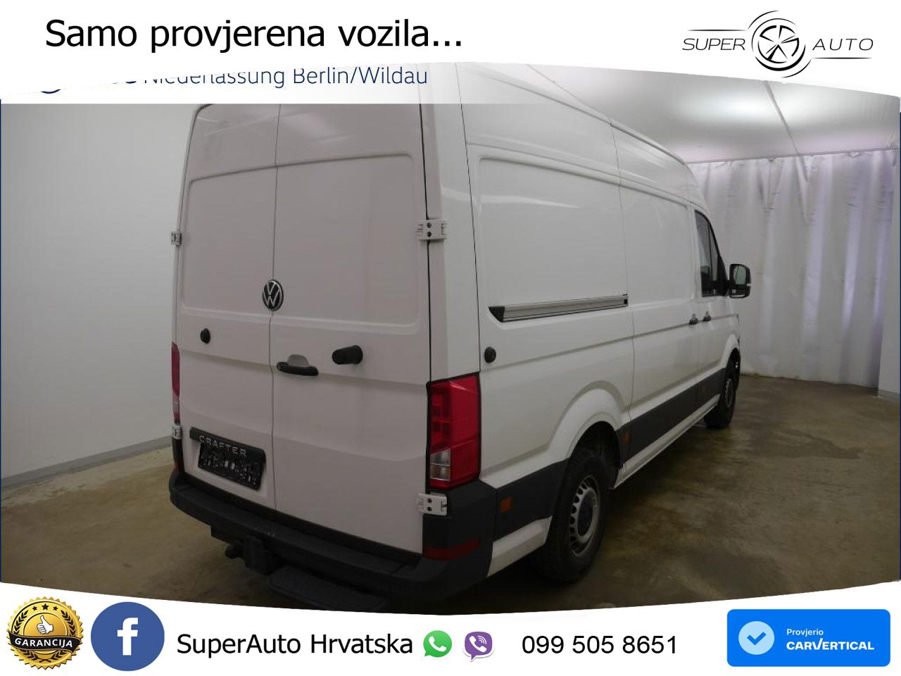 Volkswagen Crafter Kasten Mittel Crafter 35 KAST MR103 Navi 140 KS