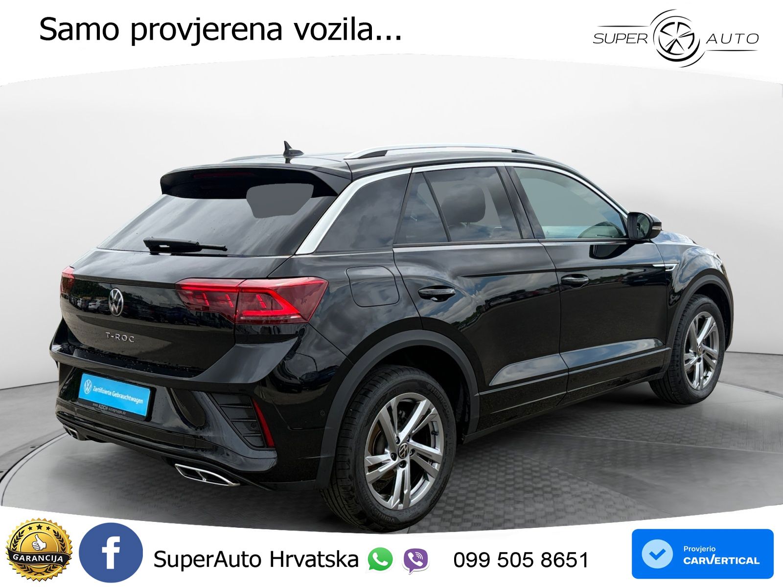 Volkswagen T-Roc I 1.5 TSI (150 KS) DSG LED+GR SJED+ACC
