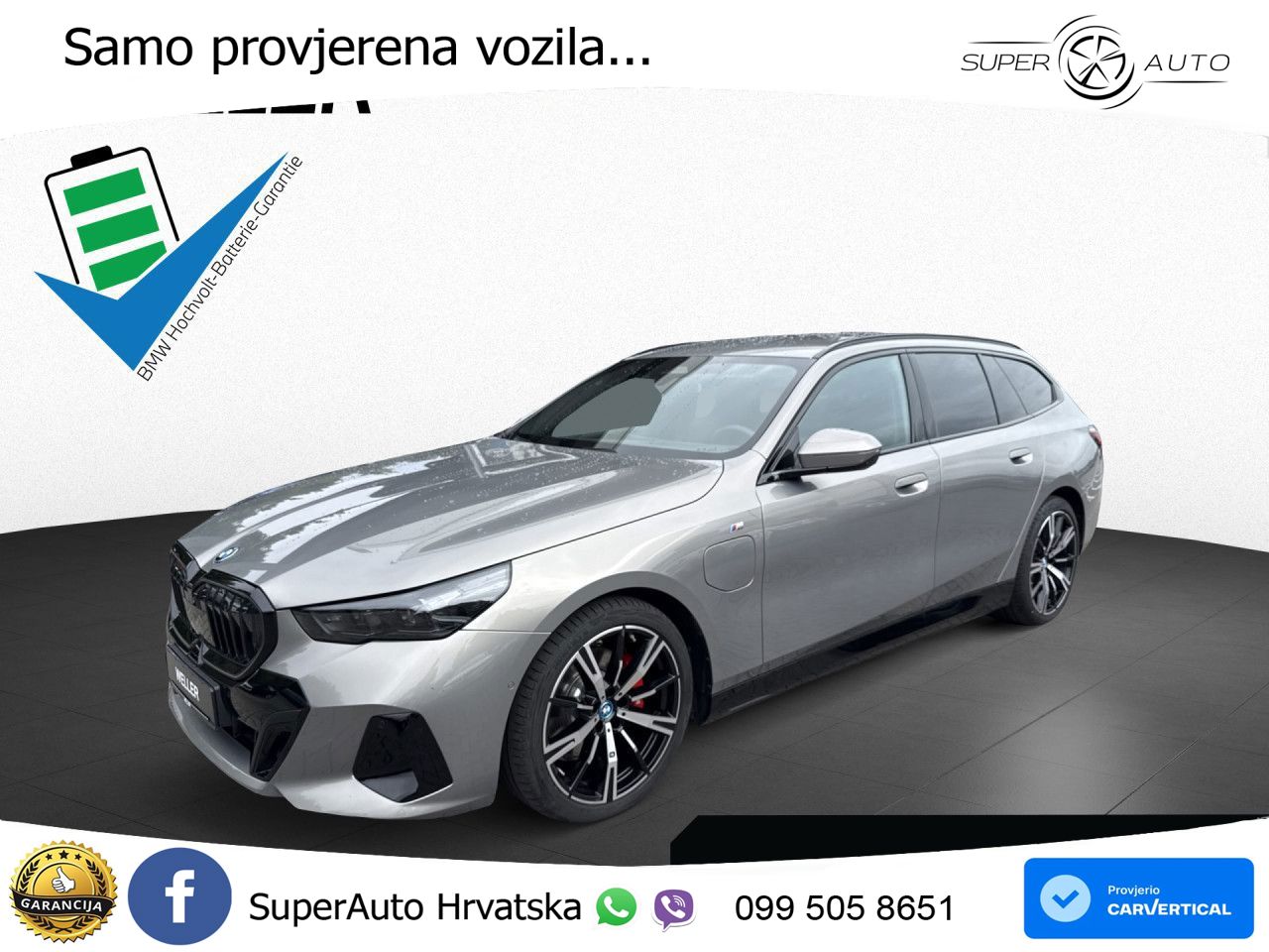 BMW 530e Touring (299 KS) Steptronic M Sport LED+GR SJED+ACC