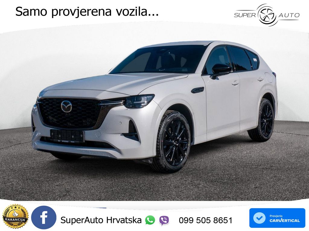 Mazda CX-60 3.3 e-Skyactiv D (254 KS) AWD Automatic LED+ACC