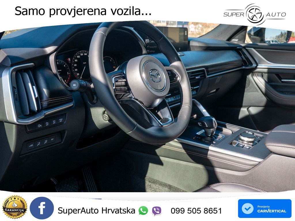 Mazda CX-60 3.3 e-Skyactiv D (254 KS) AWD Automatic LED+ACC