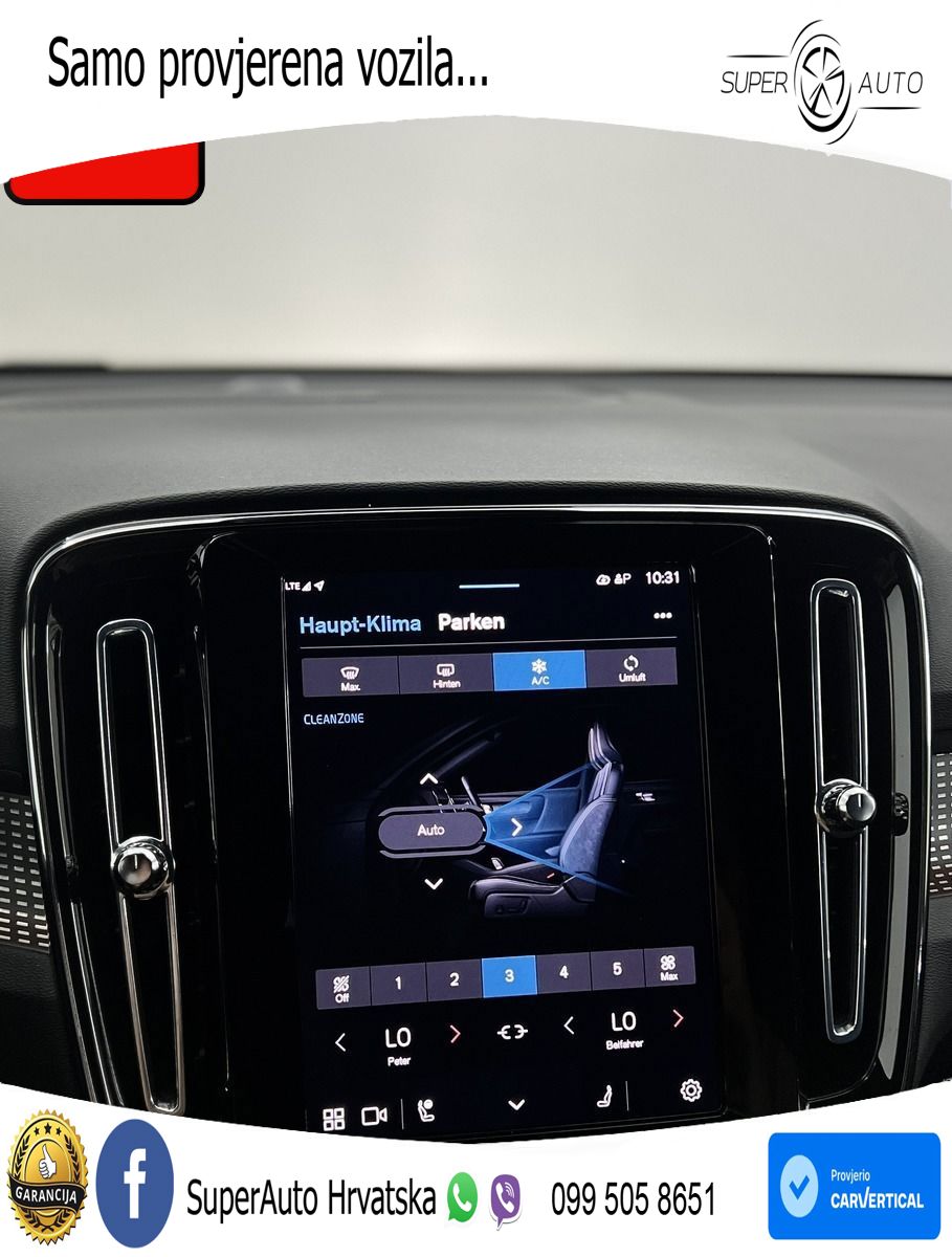 Volvo XC40 2.0 B3 163 KS Automatic LED+GR SJED+ACC