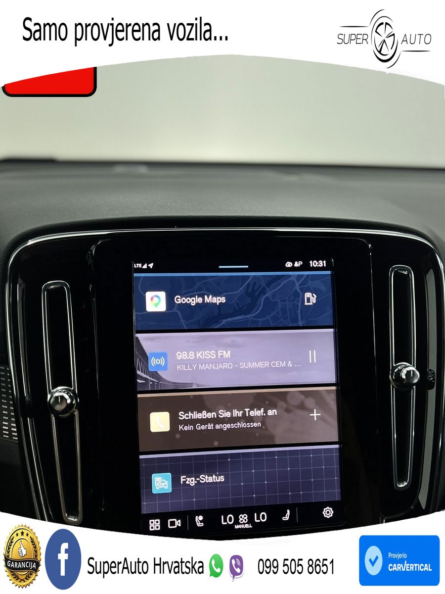 Volvo XC40 2.0 B3 163 KS Automatic LED+GR SJED+ACC
