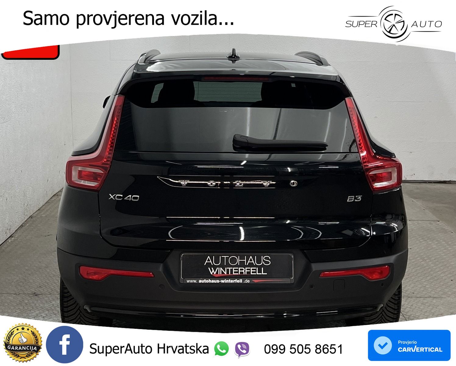 Volvo XC40 2.0 B3 163 KS Automatic LED+GR SJED+ACC