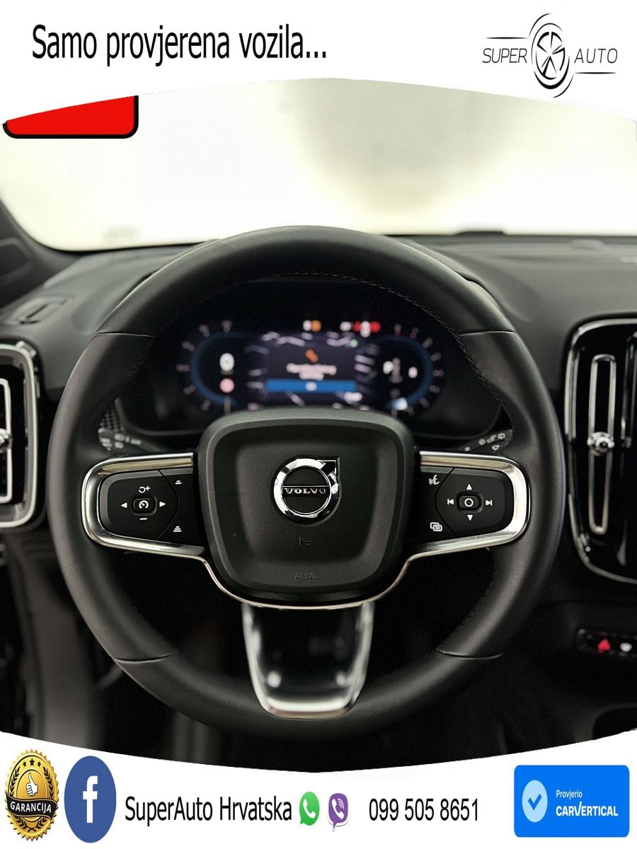 Volvo XC40 2.0 B3 163 KS Automatic LED+GR SJED+ACC