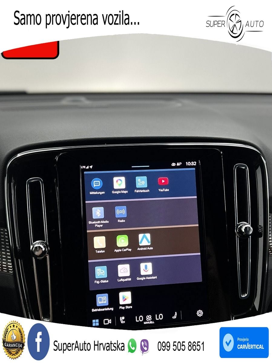 Volvo XC40 2.0 B3 163 KS Automatic LED+GR SJED+ACC
