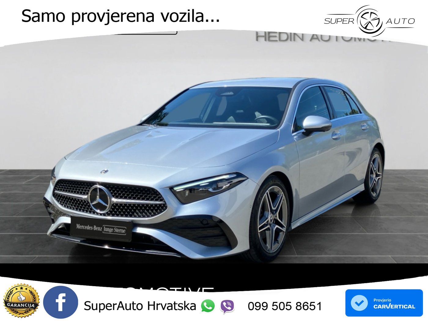 Mercedes-Benz A 200 7G-DCT AMG LED+GR SJED+ACC