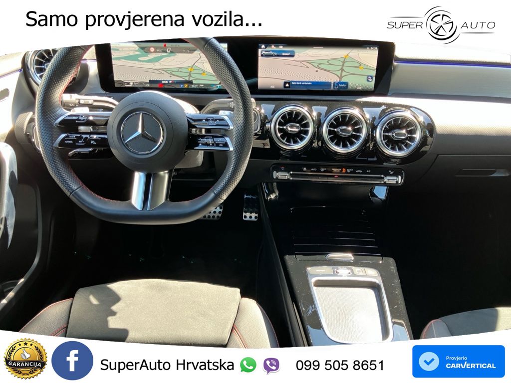 Mercedes-Benz A 200 7G-DCT AMG LED+GR SJED+ACC