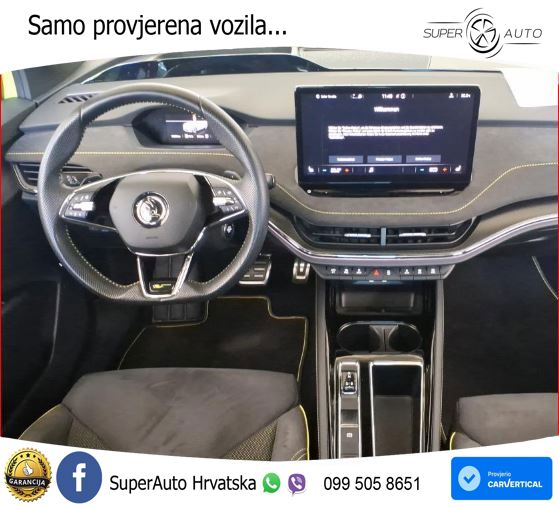 Škoda Enyaq Coupe iV RS 82 kWh (299 KS) AWD Lounge MATRIX+GR SJED+KAM